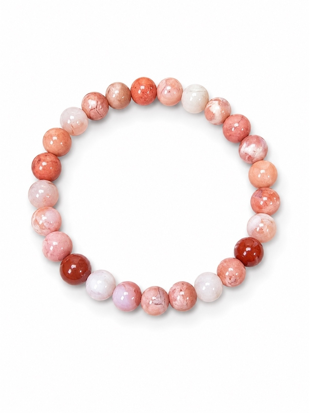 Cotton Candy Agate Bracelet